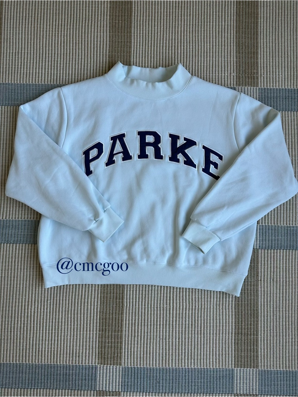 PARKE mockneck sweatshirt